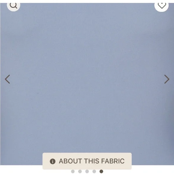 SKIMS Blue Long Sleeve Fitted Bodysuit - Picture 6 of 7